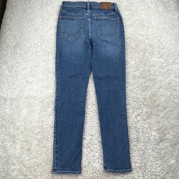 Madewell 9" Mid Rise Skinny Crop Jean Button Fly - Picture 3 of 12